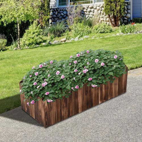 Flower, Vegetable Fir Plant Pot Planter by Outsunny