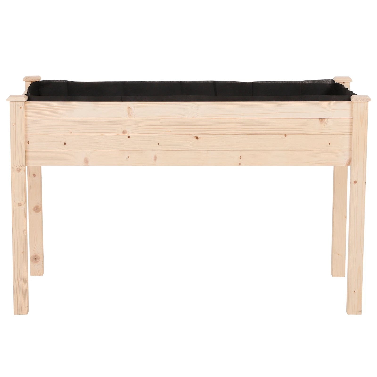 Raised Wood Garden Bed Planter by Outsunny