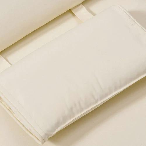 Outsunny Outsunny Garden Sun Lounger Chair Cushion Reclining Relaxer Indoor Outdoor - Sun Lounger