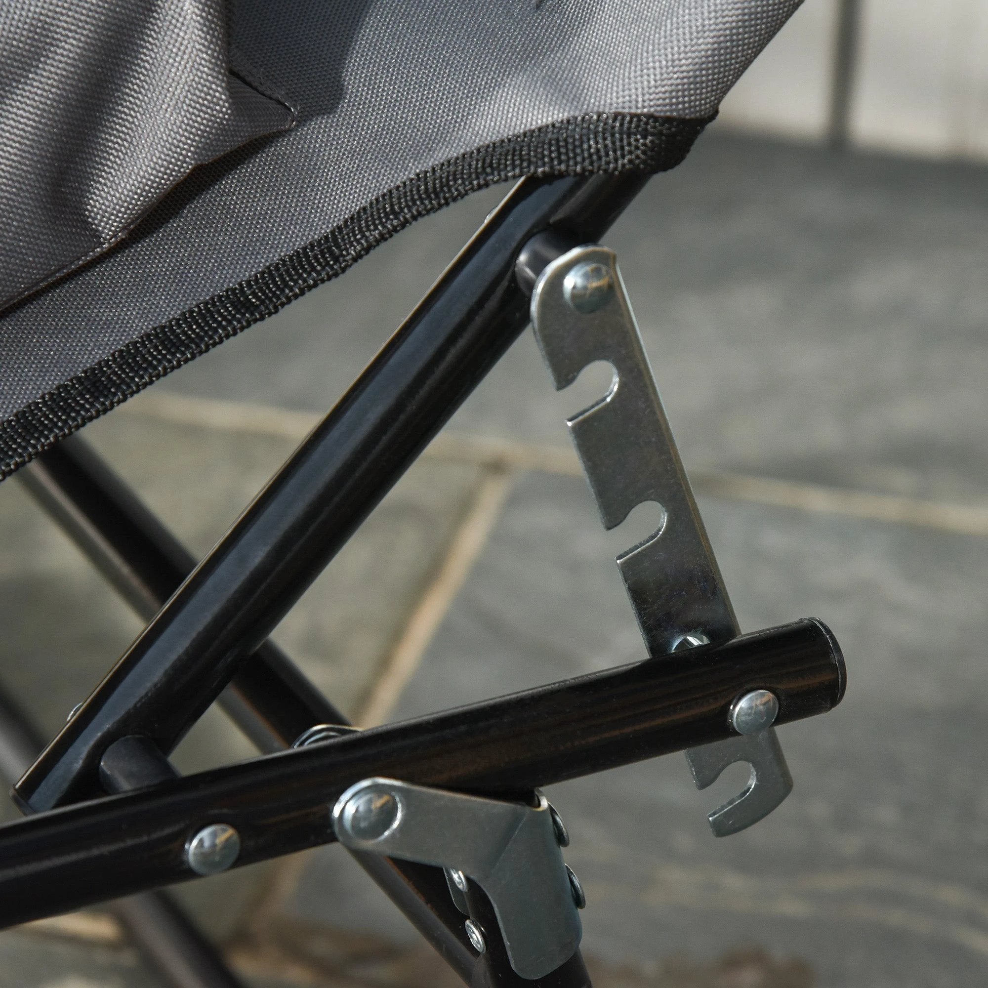 Outsunny Folding Sun Lounger Reclining Chair w/ Pillow Reading Hole - Uncategorized Sun Lounger