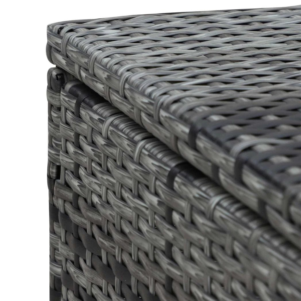 Outsunny Rattan Outdoor Garden Reclining Sun Lounger - Uncategorized Sun Lounger