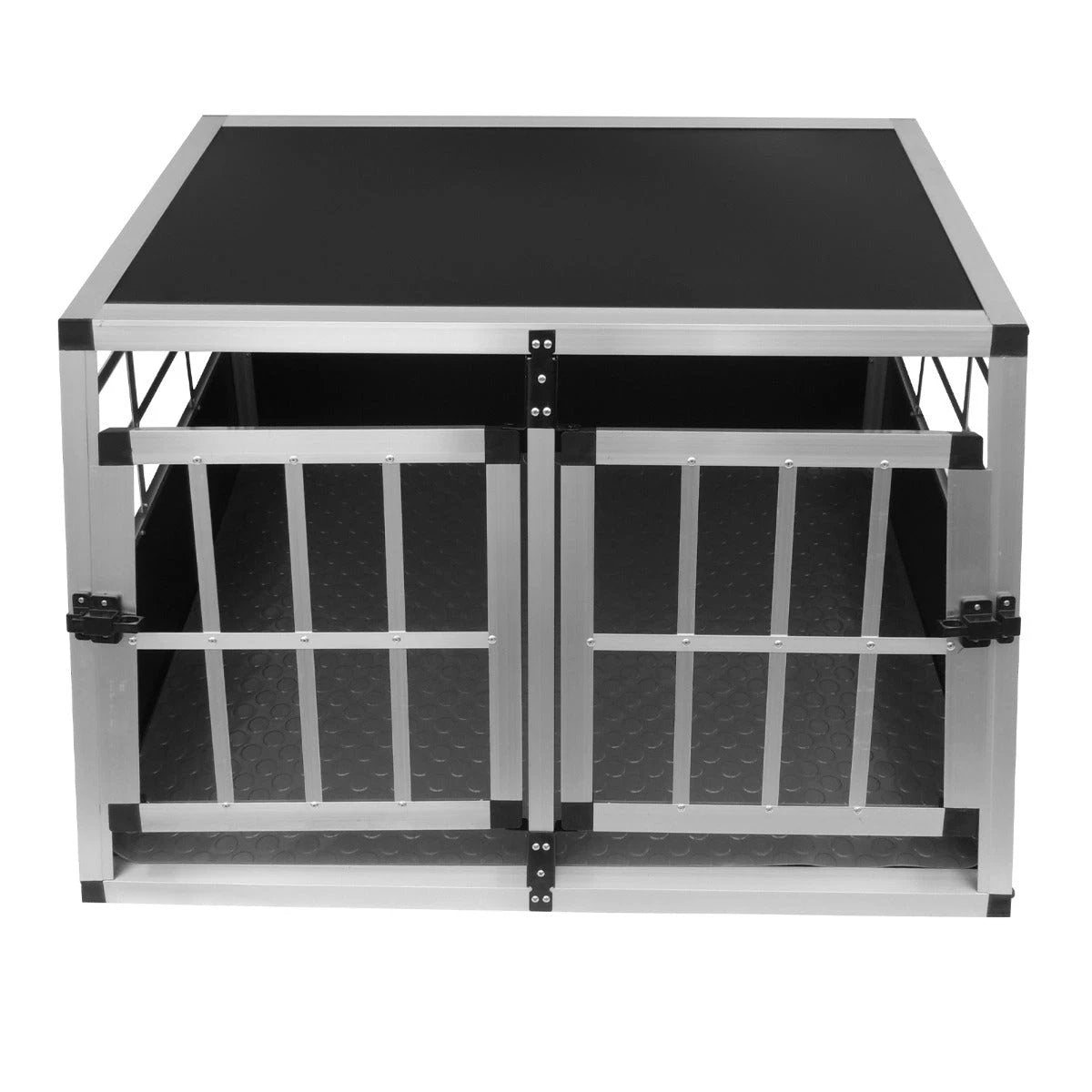 Monster Shop Car Dog Pet Crate - Small Double Doors -
