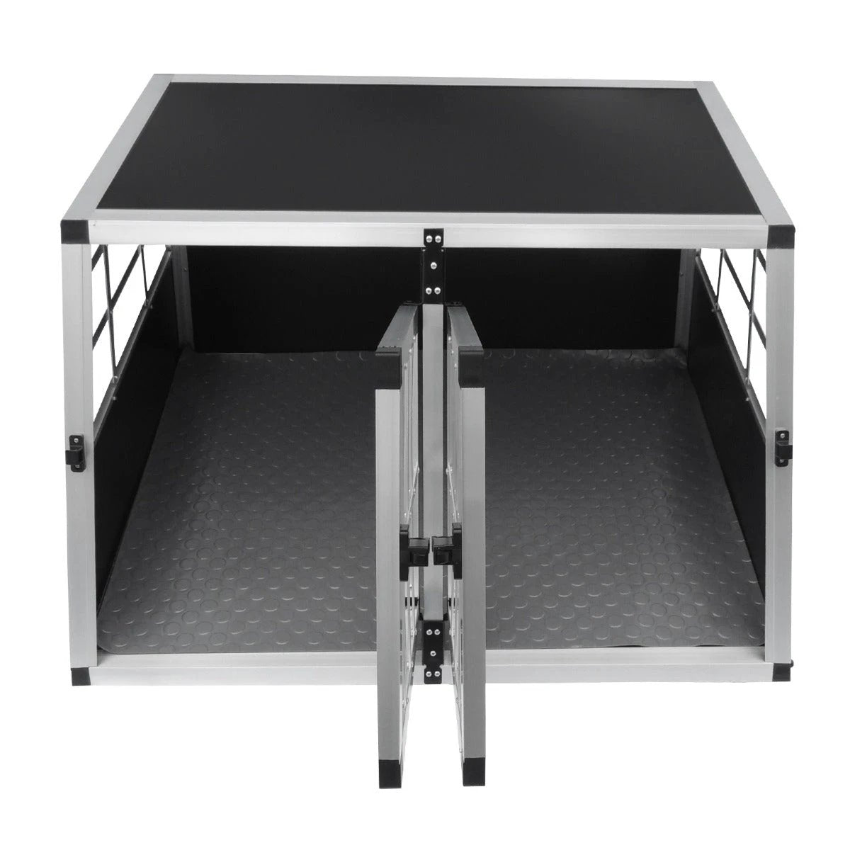 Monster Shop Car Dog Pet Crate - Small Double Doors -