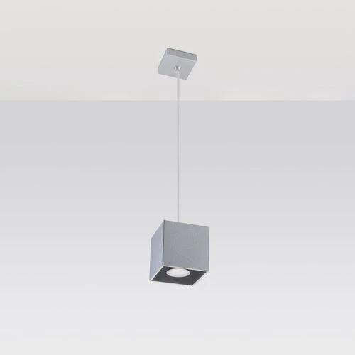 Pendant lamp aluminum Quad modern Design GU10 by Sollux Lighting