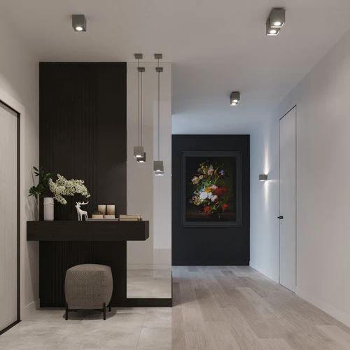 Pendant lamp aluminum Quad modern Design GU10 by Sollux Lighting