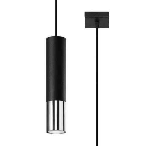 Sollux Lighting Pendant lamp steel Loopez modern Design GU10 - Pendant Lights