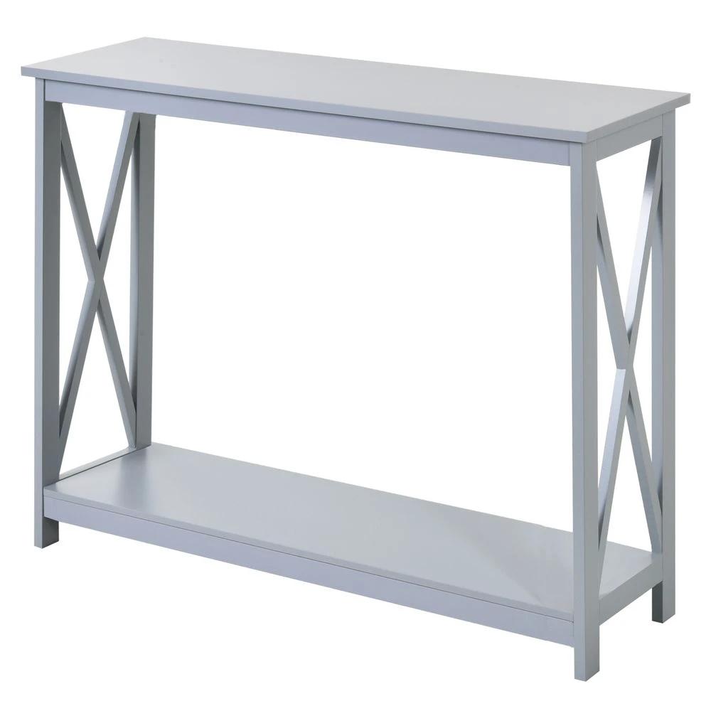 Wooden Console Table Storage Drawer Shelf Entryway Display Stand by Unbranded