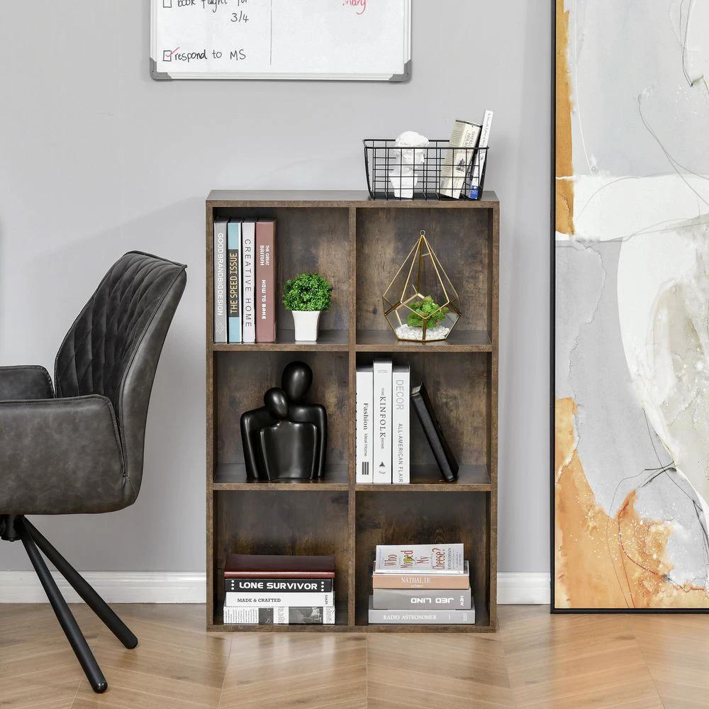 Cubic Cabinet Bookcase Storage Shelves Display for Study, Home, Office by Unbranded