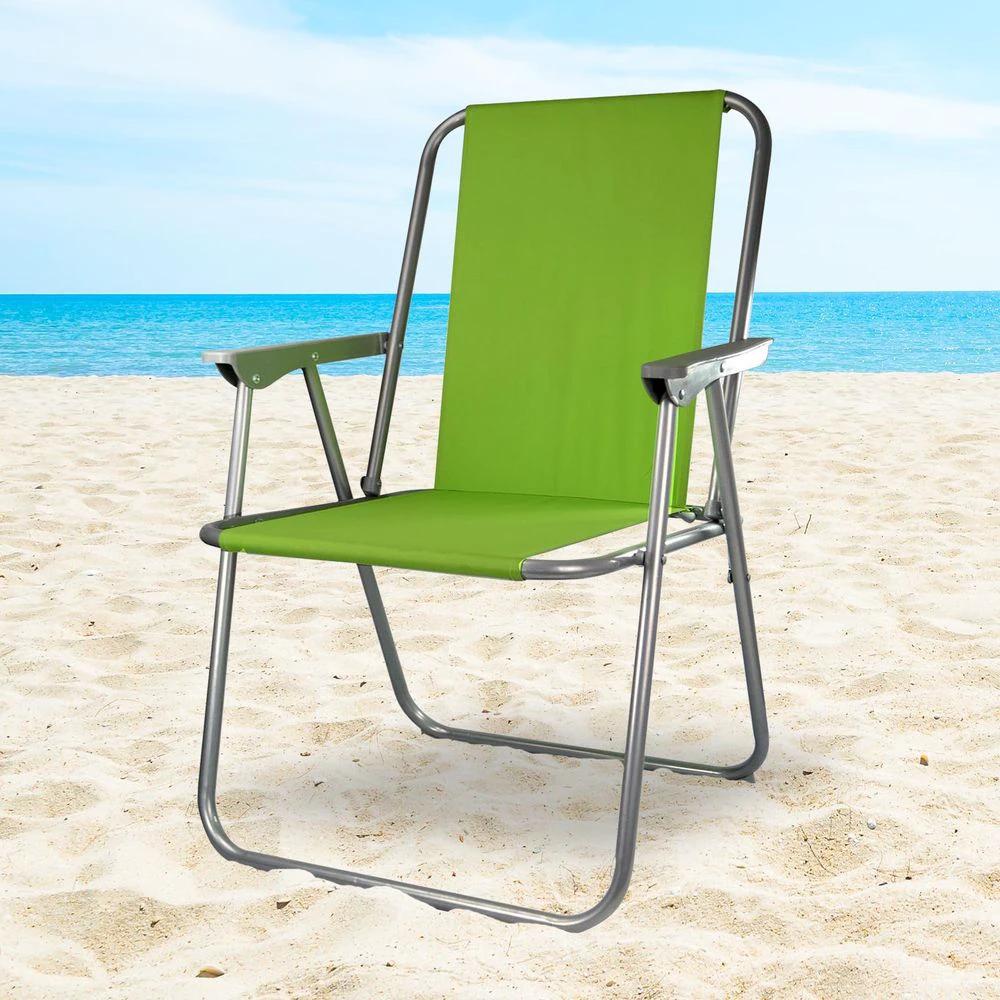Spring Beach Chair GREEN AS-57150 AS-44037 - Folding Chairs