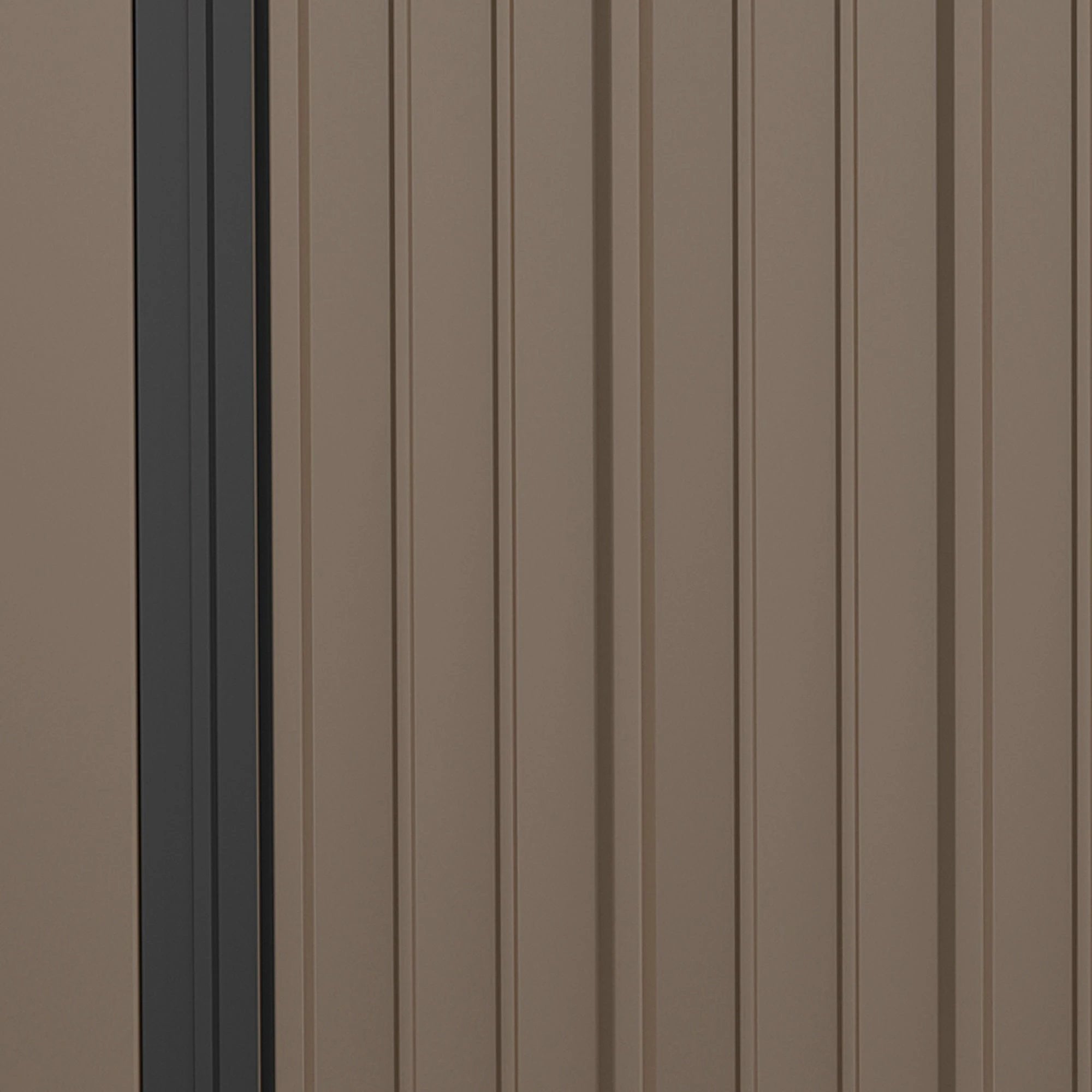 Unbranded Outdoor Storage Shed Steel Garden Shed w/ Lockable Door for Backyard Outsunny - Garden Shed