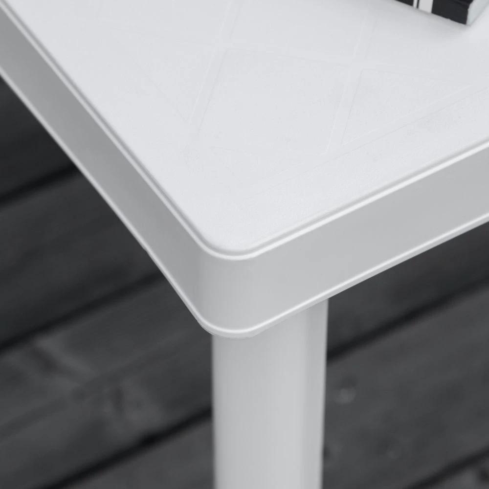 Unbranded Garden End Table Outdoor Square Accent Coffee Table for Drink Snack Outsunny - Uncategorized Garden Table