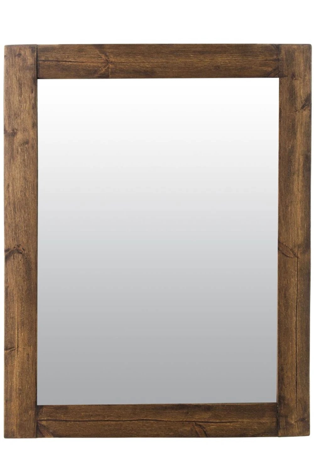 Farmhouse Natural Wood Mirror