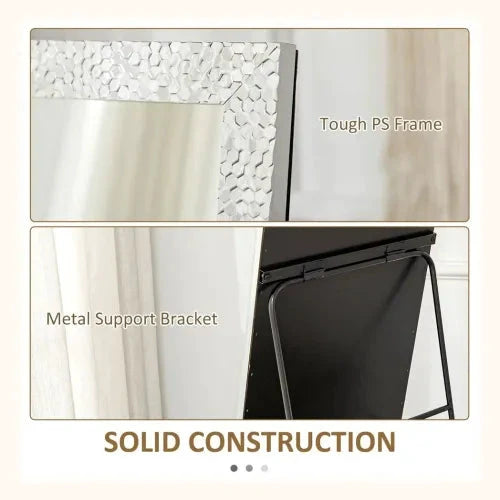 Full Length Mirror Free Standing Dressing Mirror for Bedroom, Living Room - Mirror