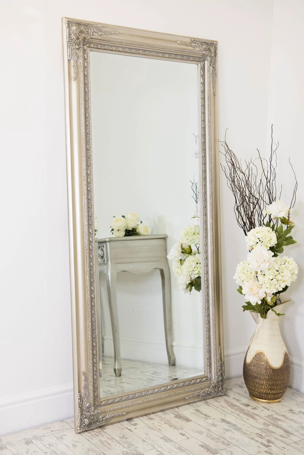 Caspian Vintage Elegant Antique Design Full Length Mirror 178 x 87 CM by Unbranded