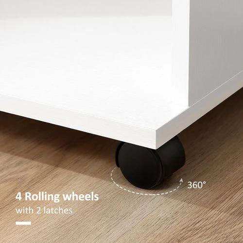 Unbranded Storage Wardrobe White with Shelves - Uncategorized Wardrobe