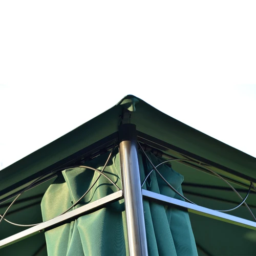 Outsunny Outsunny Metal Garden Gazebo 3 x 3m with Water Resistant Roof for Outdoor Gatherings and Parties - Gazebos