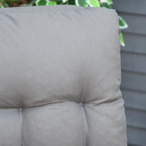Outsunny Outsunny 2 PCS Reclining Zero Gravity Chair Folding Lounger Cushion Dark Grey - Sun Lounger