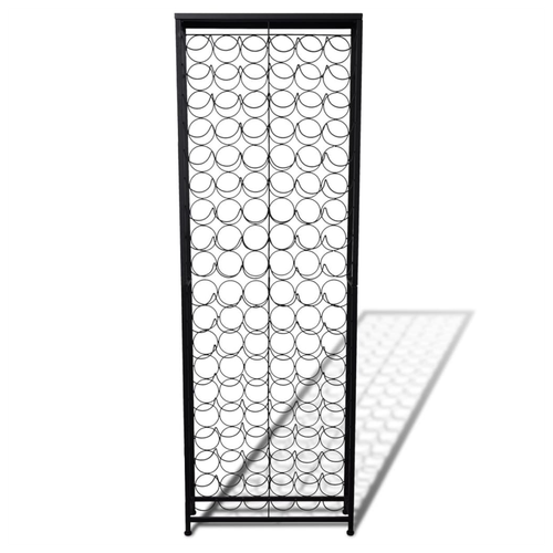 vidaXL Metal Wine Rack for 108 Bottles Durable Powder Coated Design for Wine Enthusiasts by vidaXL