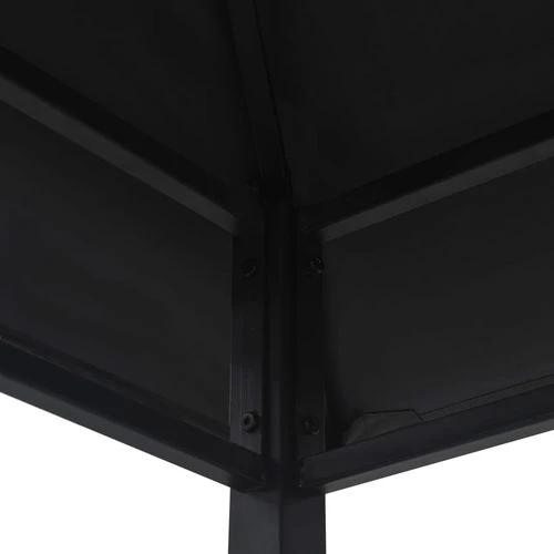 vidaXL BBQ Gazebo 240x150x255 cm Anthracite Steel - Gazebos