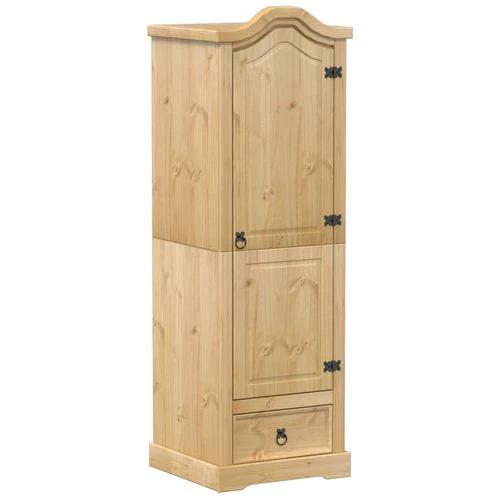 vidaXL Wardrobe Corona 55x52x170 cm Solid Wood Pine by vidaXL