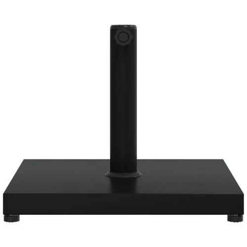 vidaXL Parasol Base 18 kg Square for Ø32/38/48 mm Poles with Durable Steel Shell for Outdoor Umbrellas by vidaXL