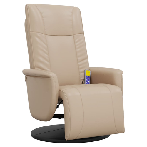 vidaXL vidaXL Massage Recliner Chair with Footrest 6 Massage Points for Relaxation at Home - Recliner