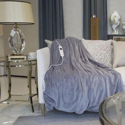 Neo Heated Throw Blanket 60x70 Inches Reversible for Cozy Comfort by Neo