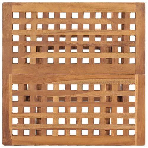 vidaXL Folding Garden Table 50x50x50 cm Solid Teak Wood by vidaXL