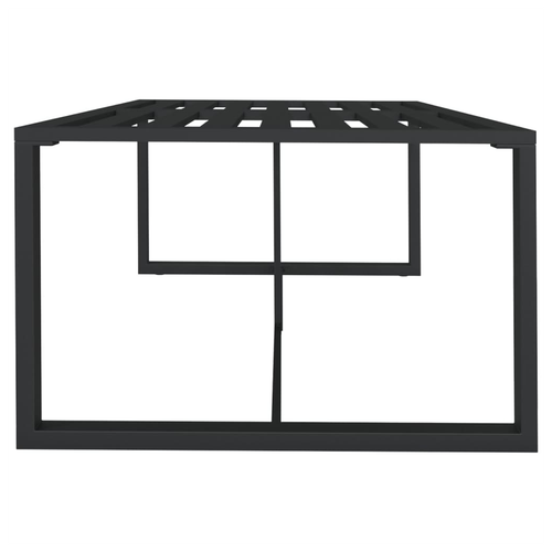 vidaXL vidaXL Outdoor Dining Table Anthracite 120x60x66 cm Aluminium - Garden Table