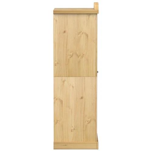 vidaXL Wardrobe Corona 55x52x170 cm Solid Wood Pine by vidaXL