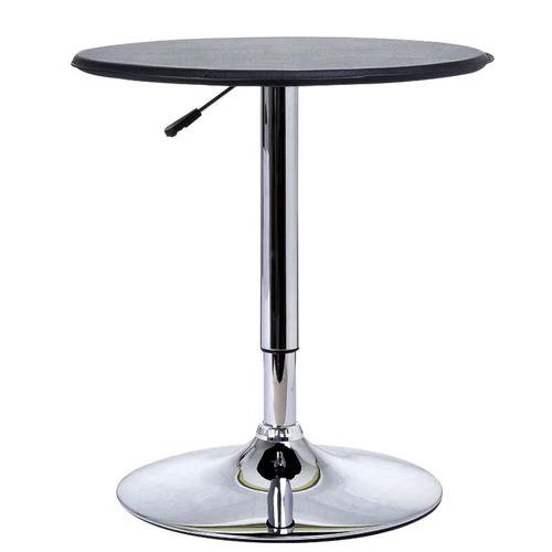 Adjustable Bar Table with 67 to 93 Centimeter Height and 360 Degree Swivel for Modern Kitchens and Dining Areas by N/A