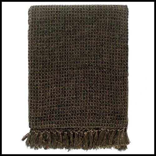 vidaXL vidaXL Cotton Throw 160x210 cm Soft Cozy Blanket for Home Decor - Throws