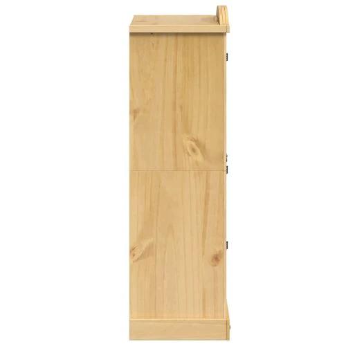 vidaXL vidaXL Wardrobe Corona 101x52x170 cm Solid Wood Pine - Wardrobe