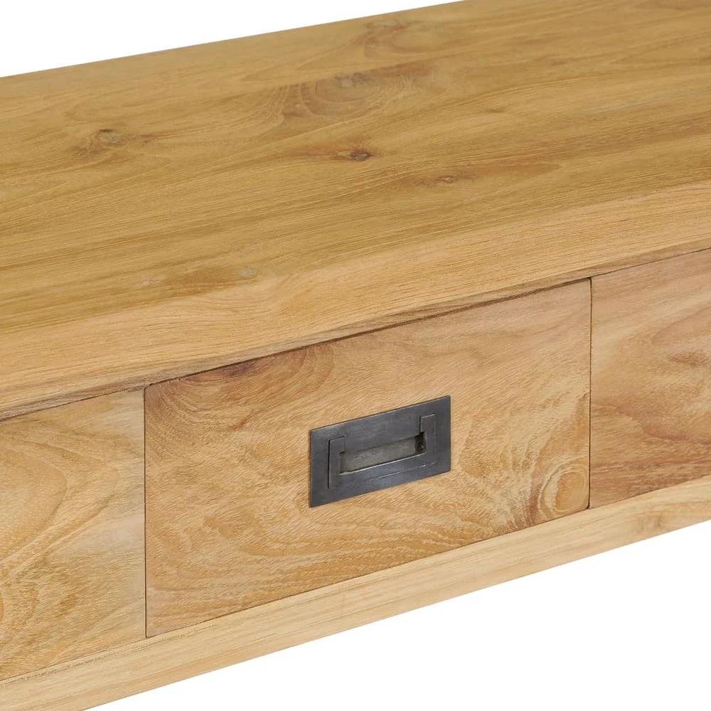 Console Table vidaXL Solid Teak 90x30x80 cm by vidaXL