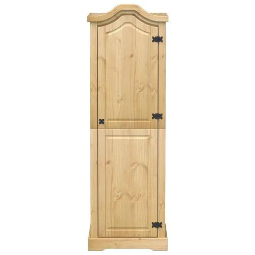 vidaXL Wardrobe Corona 55x52x170 cm Solid Wood Pine by vidaXL