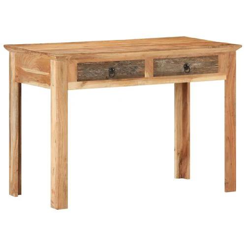vidaXL Solid Reclaimed Wood Desk 110x50x75 cm Vintage Handmade Design for Home Office Use by vidaXL