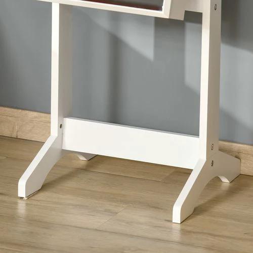 Unbranded Mirrored Jewellery Cabinet Lockable Jewellery Organiser White - Mirror