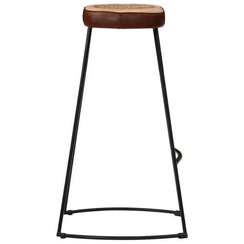 vidaXL 7 Piece Bar Set Solid Rough Wood Mango and Metal by vidaXL