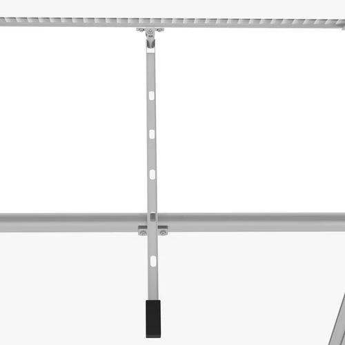 Outsunny Outsunny 6 x 6ft Walk-In Polycarbonate Greenhouse with Foundation Window Silver - Greenhouse