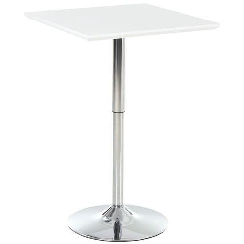 Adjustable Height Coffee Table Bar Table 60x60cm with Modern Design for Home and Office Use by N/A