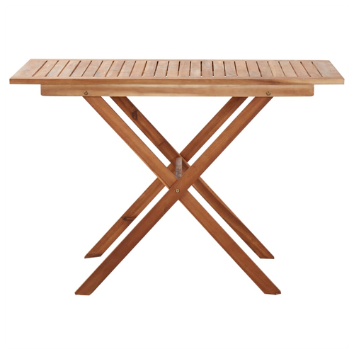 vidaXL Garden Table 110x67x74 cm Solid Acacia Wood - Garden Table