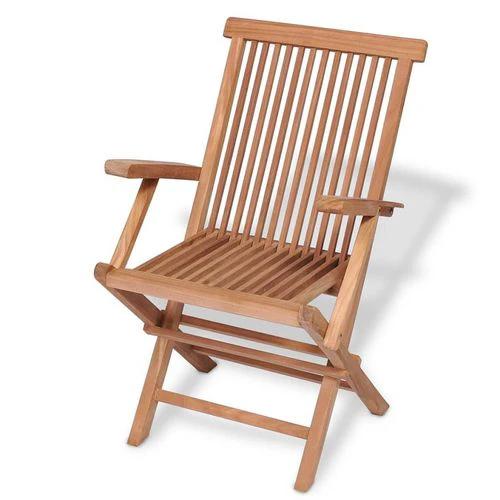 vidaXL Solid Teak Wood 5 Piece Garden Dining Set with Smooth Finish for Outdoor Gatherings - Garden Set