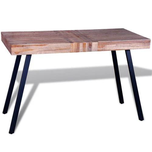 vidaXL Table Reclaimed Teak - Dining Table