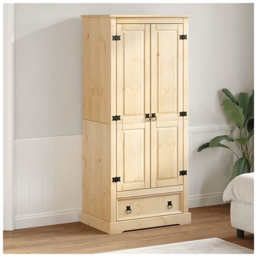 vidaXL vidaXL Wardrobe Corona 76x50x170 cm Solid Wood Pine - Wardrobe