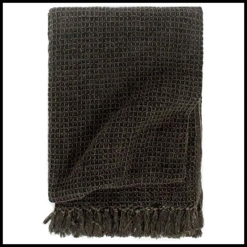 vidaXL vidaXL Cotton Throw 160x210 cm Soft Cozy Blanket for Home Decor - Throws