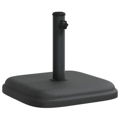 vidaXL vidaXL Parasol Base 11 kg Square for Ø32/35/38 mm Poles with Concrete Fill for Outdoor Umbrella Stability - Parasol