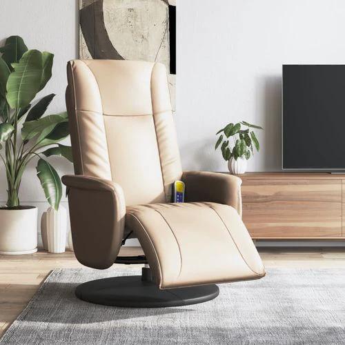 vidaXL vidaXL Massage Recliner Chair with Footrest 6 Massage Points for Relaxation at Home - Recliner