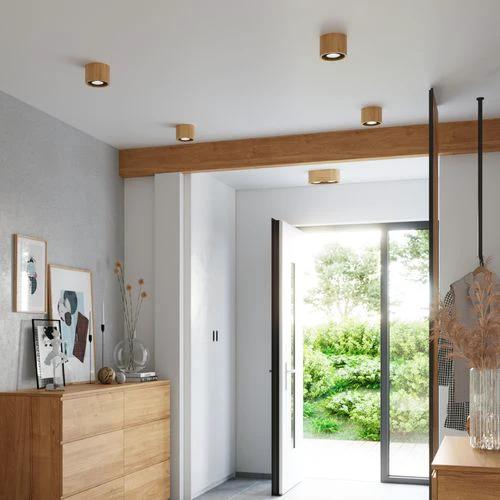 Ceiling lamp wood Basic Scandinavian Design GU10 by Sollux Lighting