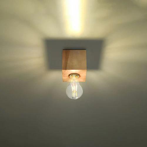 Sollux Lighting Ceiling lamp wood Ariz Scandinavian Design E27 - Ceiling Lights