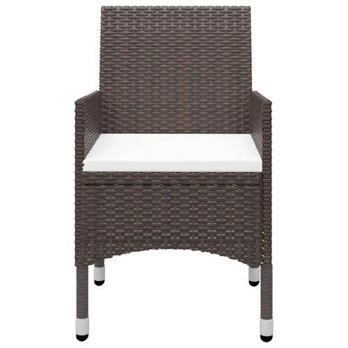 Elegant 5 Piece Garden Dining Set with Cushions for Outdoor Entertaining by vidaXL